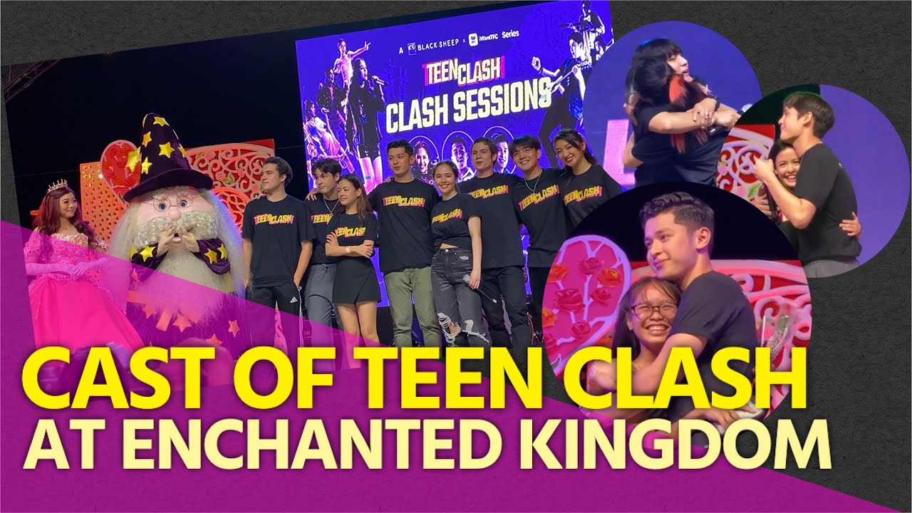 Cast ng Teen Clash, pinakilig ang mga Kapamilya sa Enchanted Kingdom