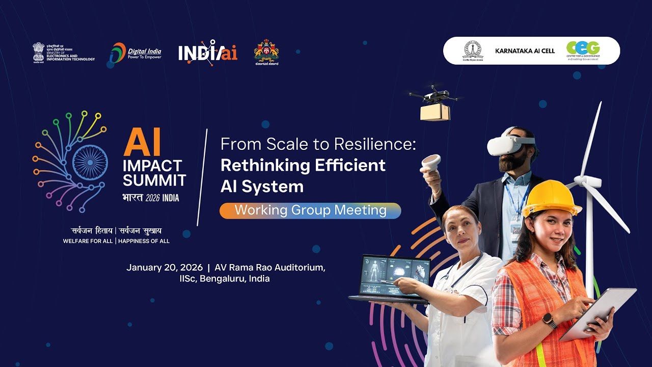 Conclave on Resilience, Innovation & Efficiency: Hybrid Working Group Meeting | IISc Bangalore