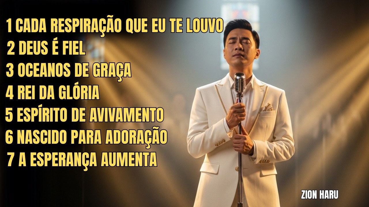 8 Louvores Poderosos de Adoração | Zion Haru – Medley Gospel Worship