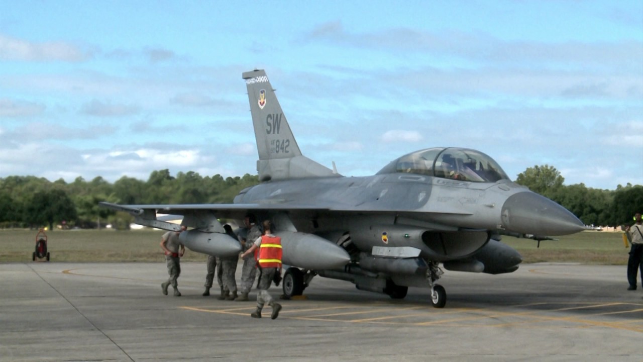 Shaw AFB F-16 SEAD Mission