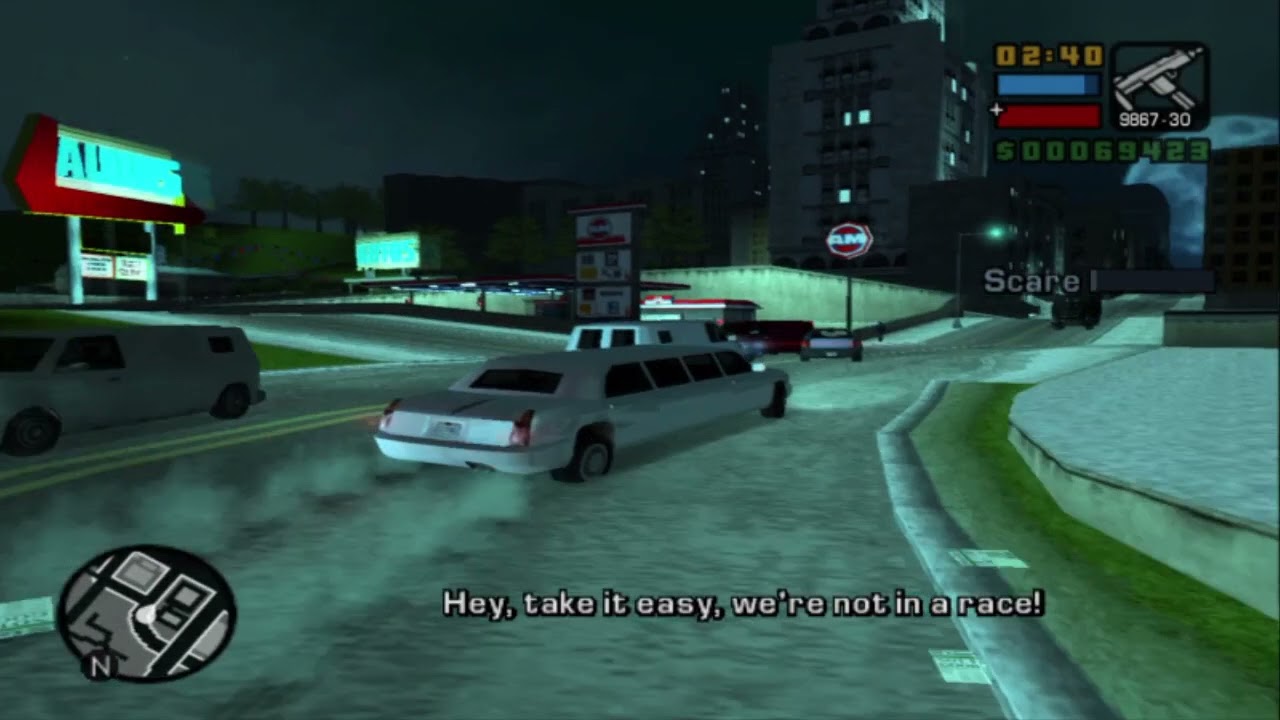GTA LCS Mission Quotes - 'Rollercoaster Ride'