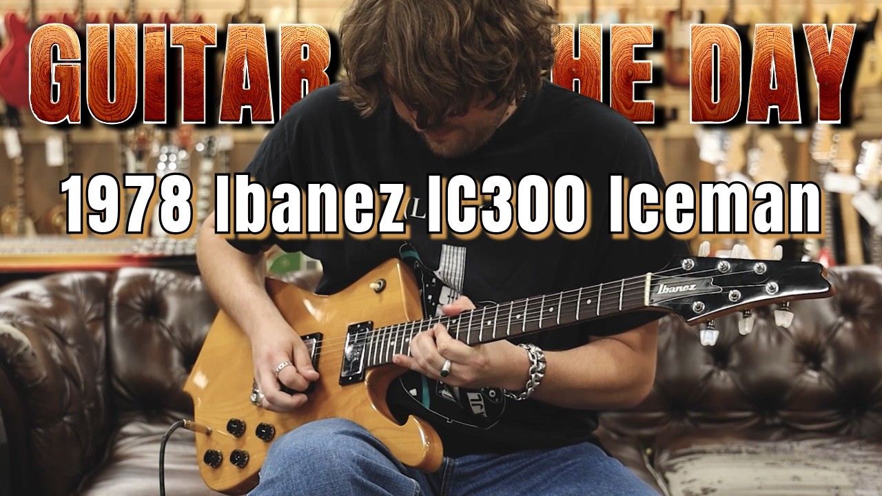 Ibanez IC300 Iceman 1978 года, цвет Natural | Гитара дня