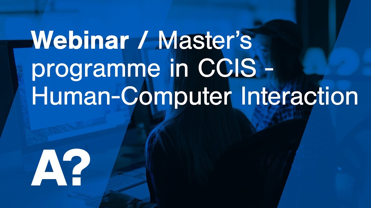 Webinar | Human-Computer Interaction