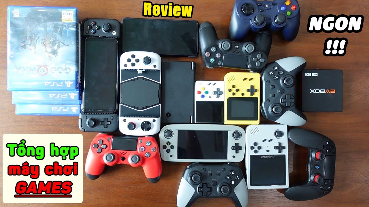 Tổng hợp các máy chơi GAME CỰC NGON! Mình đang dùng và các kiểu chơi GAME