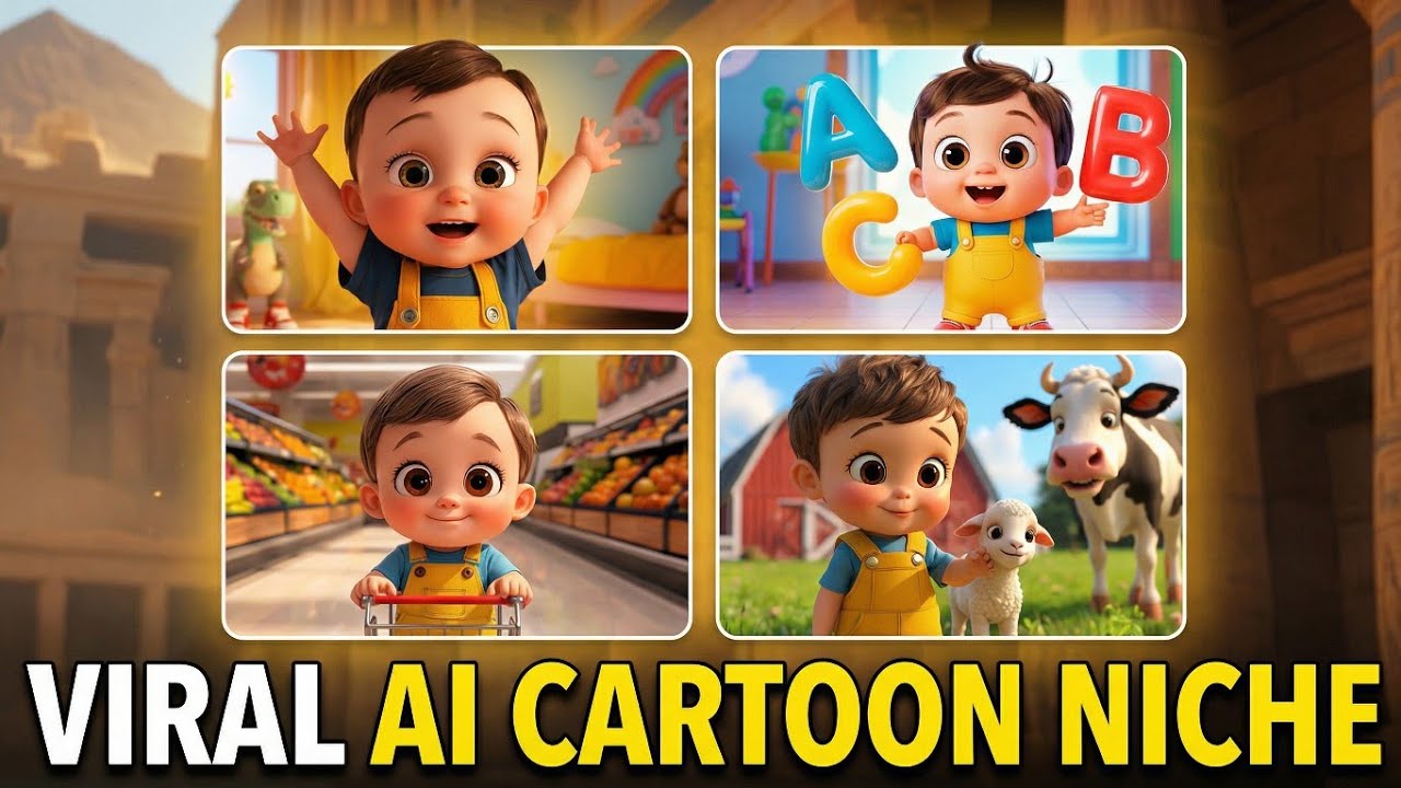 How to Create 3D Pixar Style Cartoon Videos for Kids Using FREE AI Tools