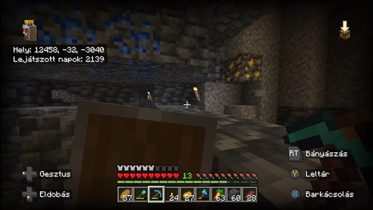 Go for mining for the infinite train line minecraft survival bedrock  297