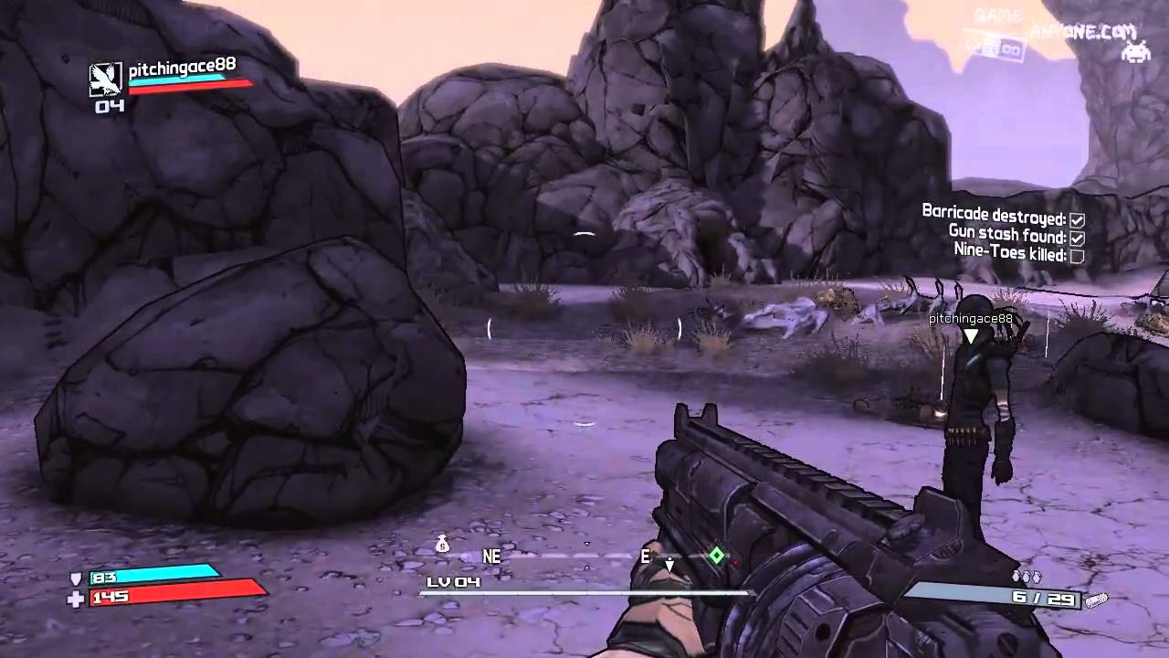 Let's Play Borderlands w/Pitchingace88 - Part 4