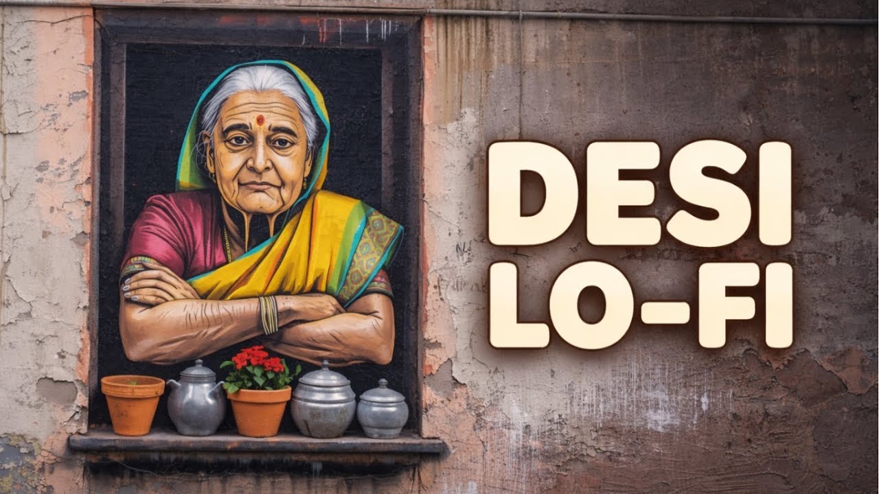 Desi Lo-Fi 🌿 Calm Hindi Beats for Study, Focus & Relaxation (3 Hours)