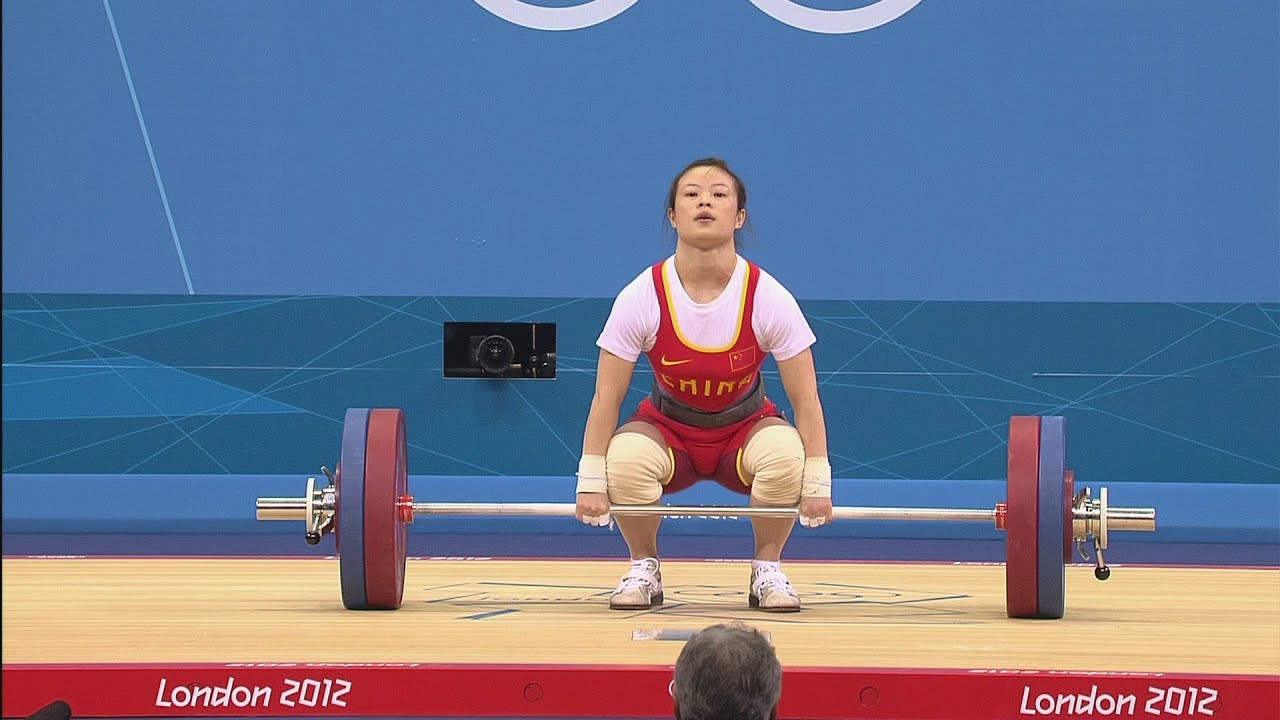 Mingjuan Wang's Gold-Winning Weightlifting Performance - London 2012 Olympics
