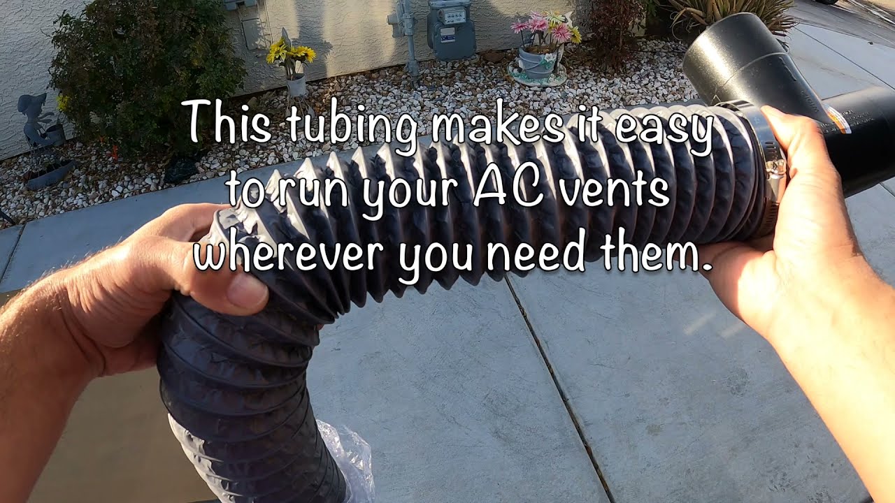 How To DIY Reroute AC Vents Lines Ford Transit Passenger Van. Change Existing Air Conditioning Ducts