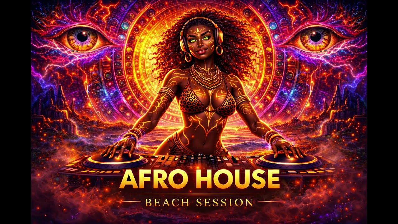 Afro House Beach Session 2026 🔥 Cosmic Tribal Energy Mix | Ancient Eyes #afrohouse  #cosmictribal