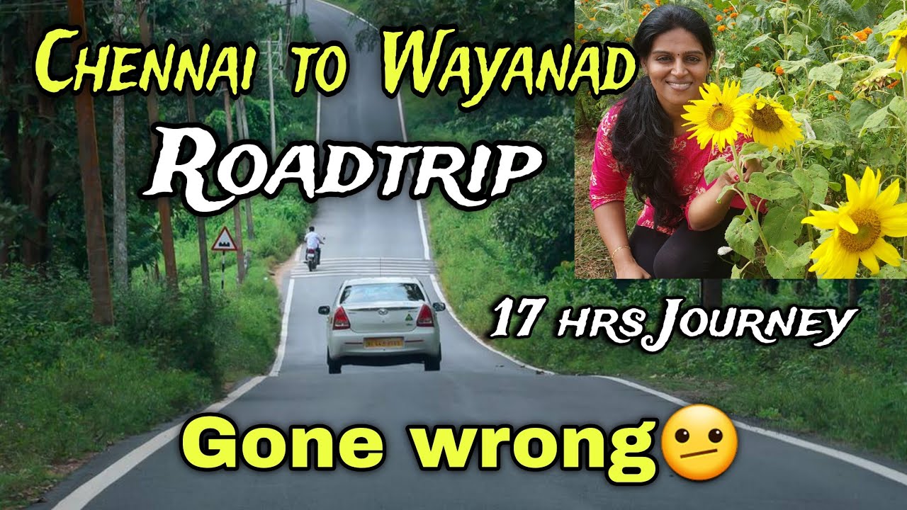 Chennai to Wayanad Road Trip | 17 hour journey | Unforgottable 💛| Bangalore to Mysore express way