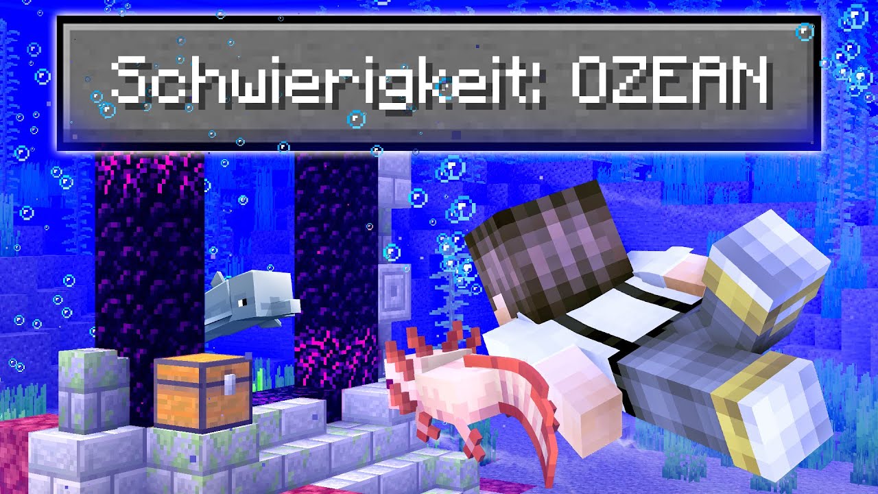 Minecraft Nur Im Ozean Durchspielen