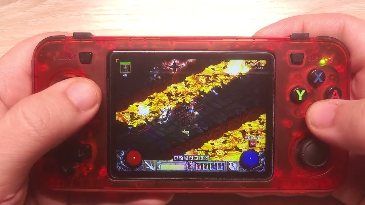 Running Diablo2 on the R36H |  Secret cow level, Chaos and Baal run