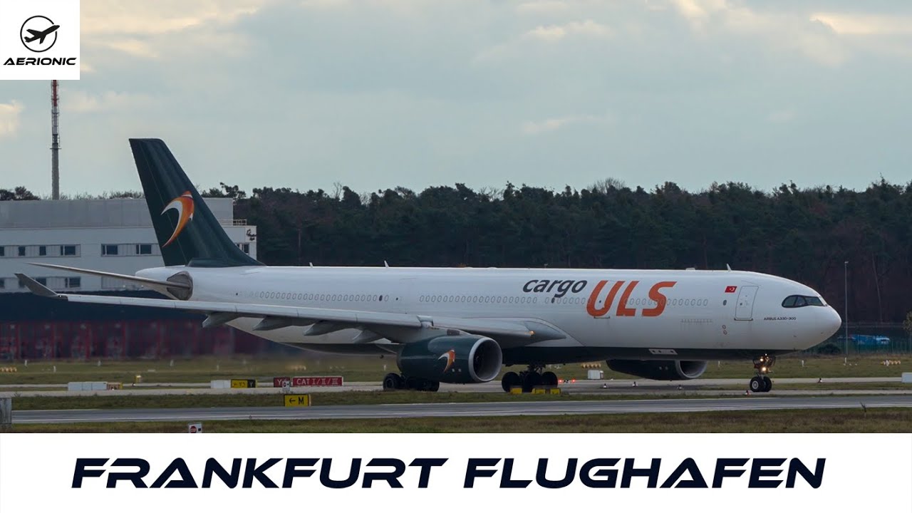 ✈️ ULS Airlines Cargo A330-343 Departure to Istanbul | Frankfurt Airport Runway 18 | 20.11.25