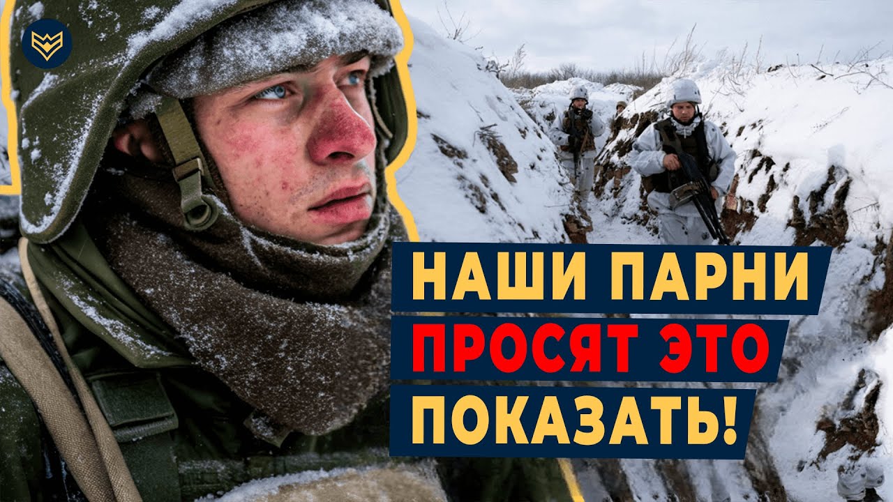 Посмотрите на их РУКИ и в их ГЛАЗА! Бойцы ВСУ показали, как приходится воевать в мороз -30!