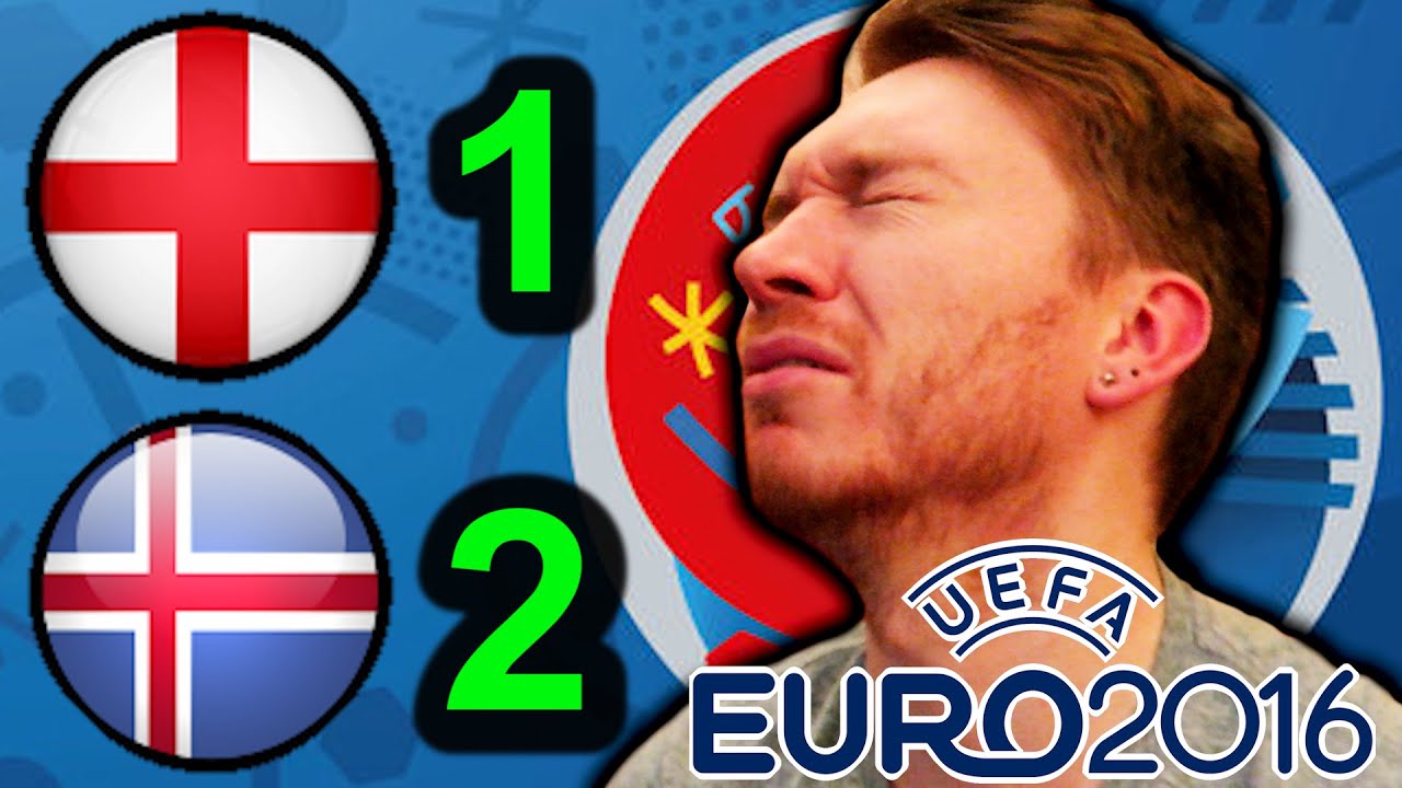 ICELAND 2 ENGLAND 1 EURO 2016 LIVE REACTION