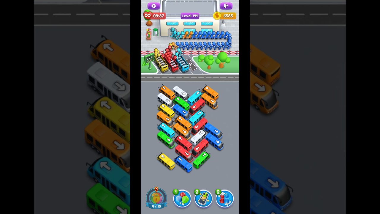 Crowd Express: Boarding Puzzle 141-145