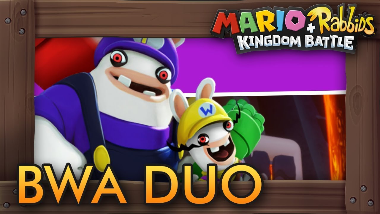 Mario + Rabbids Kingdom Battle - BWARIO & BWALUIGI Fight