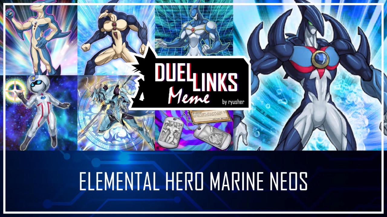 ELEMENTAL HERO MARINE NEOS - Hand Destruction Combo! [Yu-Gi-Oh! Duel Links]