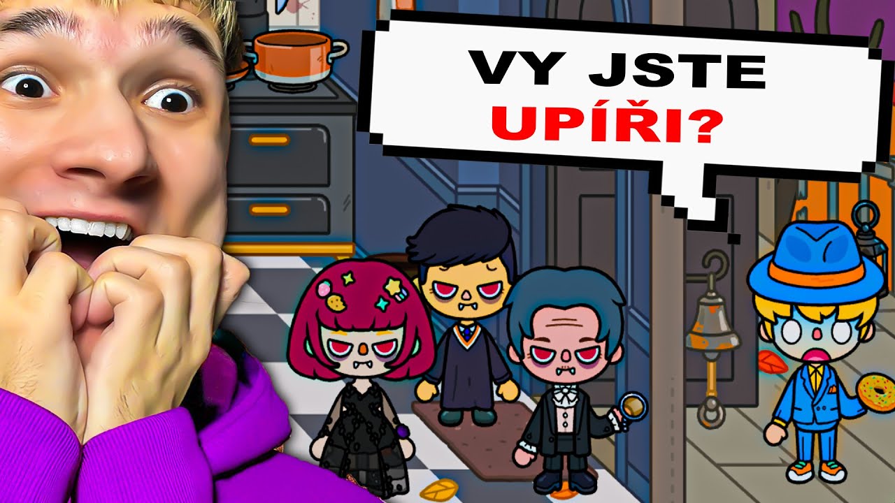 MOJI SOUSEDI JSOU UPÍŘI?! (Toca Life World)