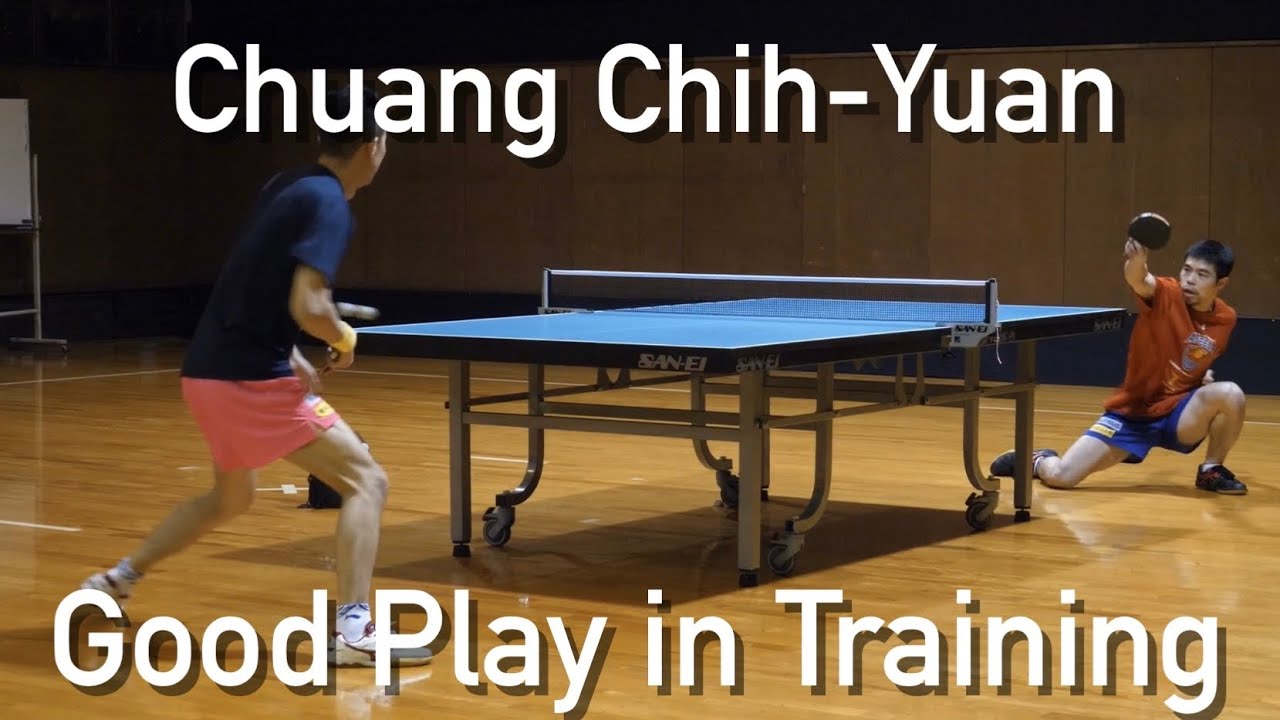 【卓球】荘智淵選手の練習中の好プレー集【琉球アスティーダ/Tリーグ】Chuang Chih-Yuan good play in training