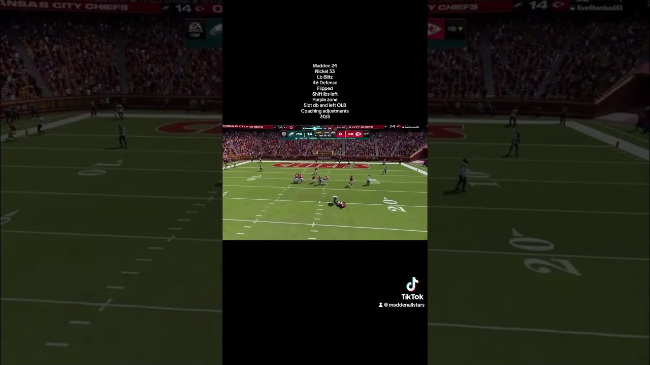 Lb Blitz Glitch Defense #maddennfl24 #glitch #best #blitz #glitches #tips