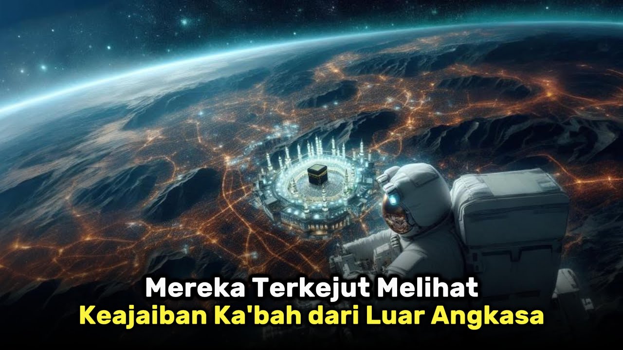 Para Ilmuan Terkejut Melihat Keajaiban Ka'bah dari Luar Angkasa