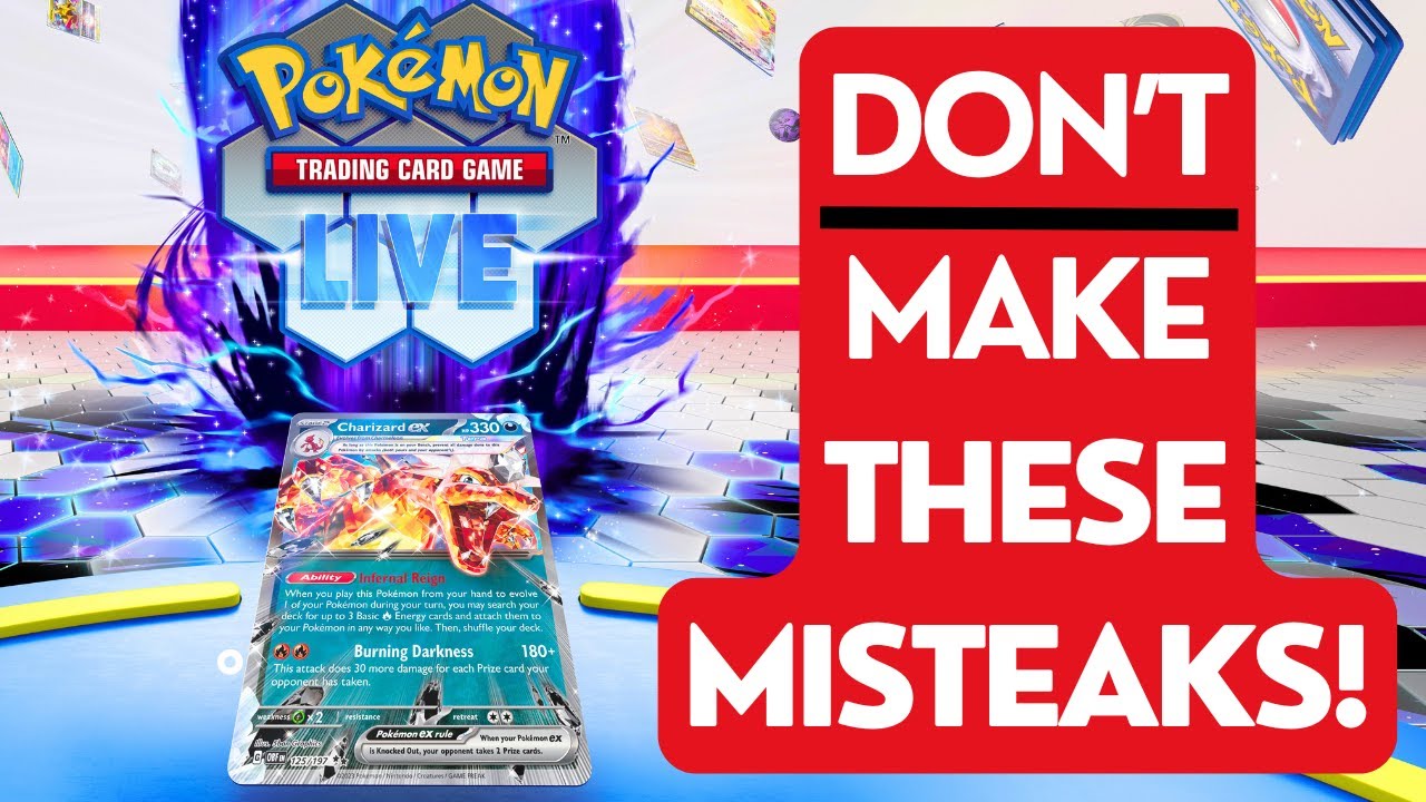 10 ошибок, которые совершают новички в Pokemon TCG Live