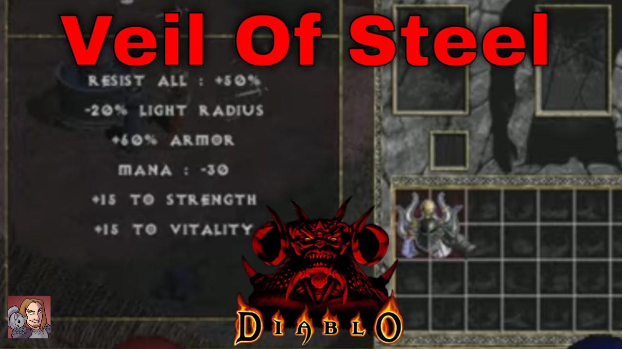 Diablo 1 Unique Items (Veil Of Steel)