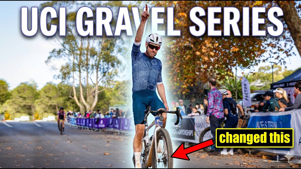 RACING 50mm tyres on the 2026 Gravel WORLD CHAMPIONSHIPS Course
