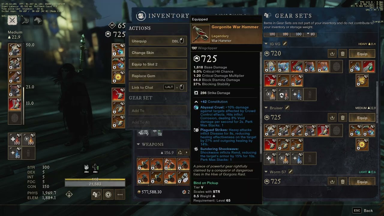 New World - ILangi - My Bruiser build (for OPR)