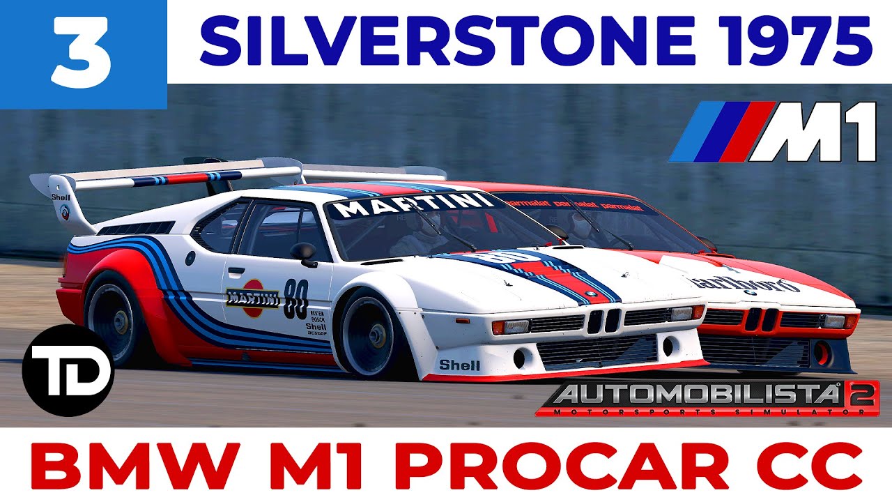 1979 BMW M1 Procar Custom Championship 3/7 | Silverstone Historic