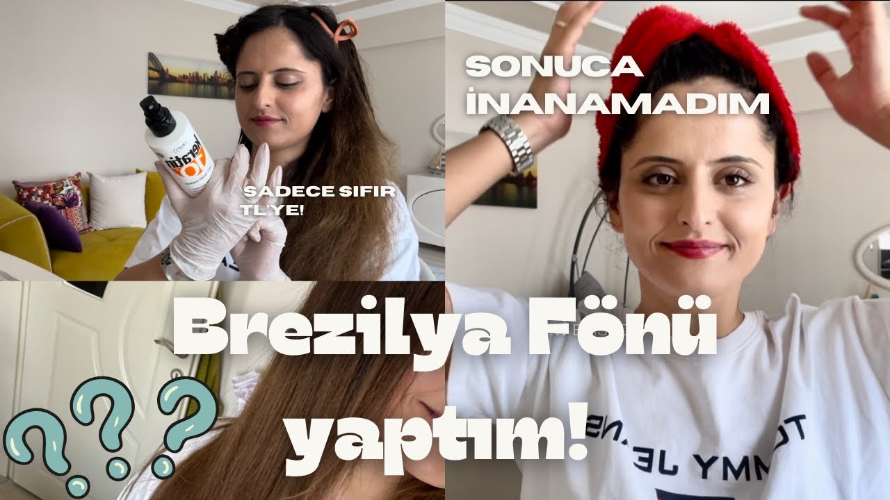 Evde Brezilya Fönü ve Keratin Uygulaması | Saçlarınızı Düzleştirmenin Kolay Yolu!”