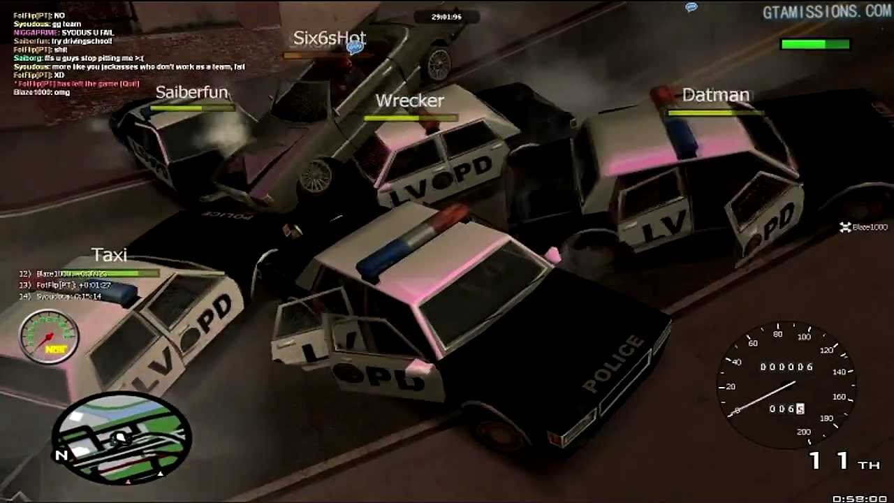 SA:MTA - PC - Online Multiplayer - Races/BUSTED!/Demo Derby @ BGF Event!