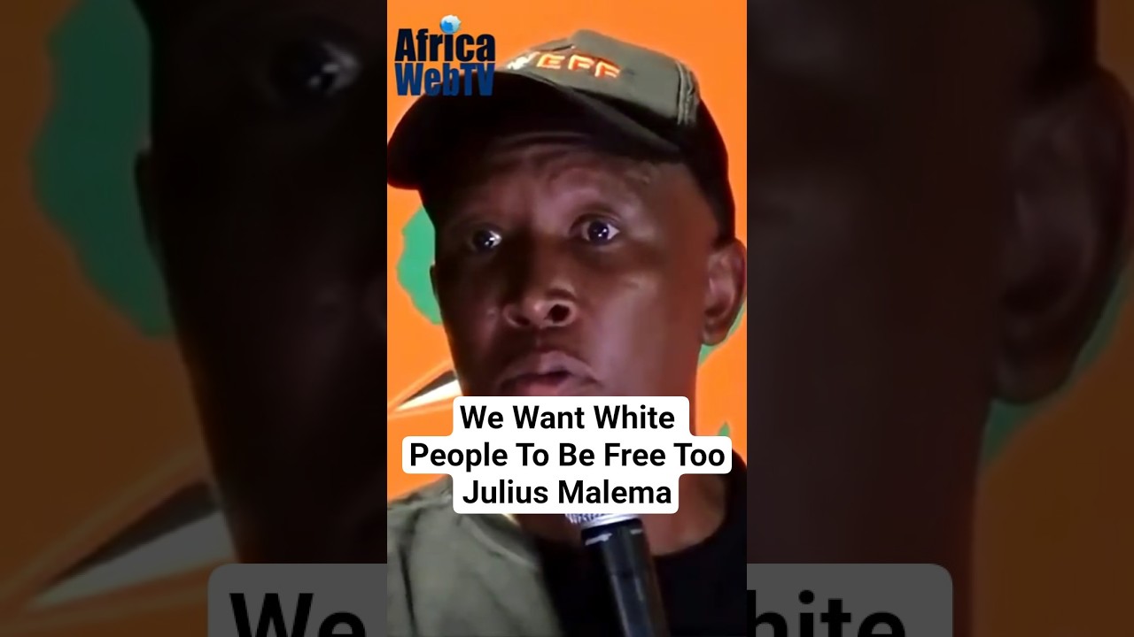Chcemy, żeby biali ludzie też byli wolni | Julius Malema