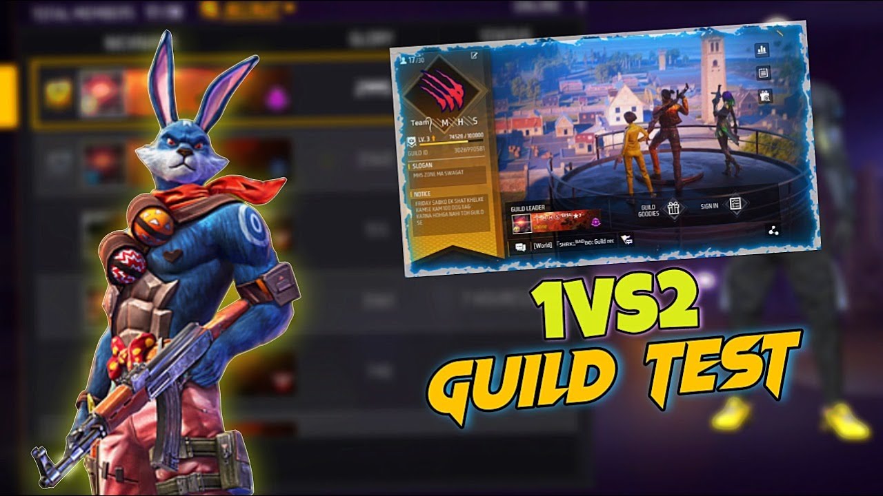 Free Fire Live ~ MHS Guild Test