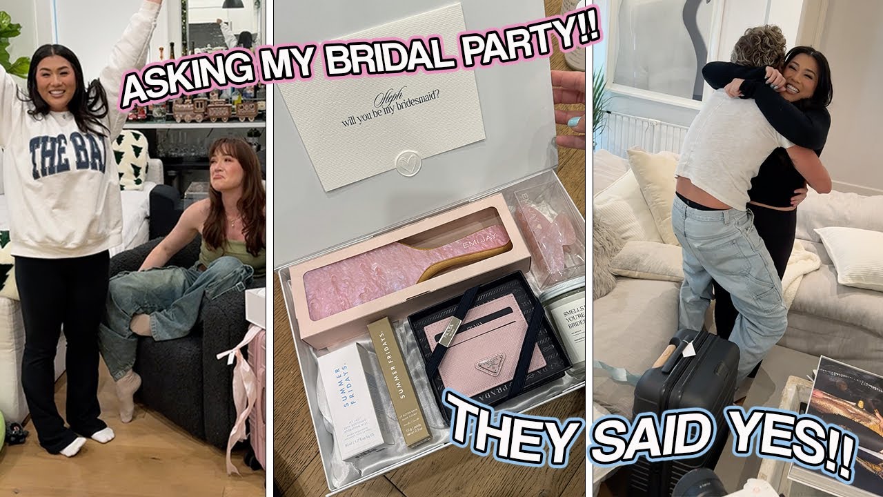 ASKING MY BRIDAL PARTY!! *They Said YES!!*