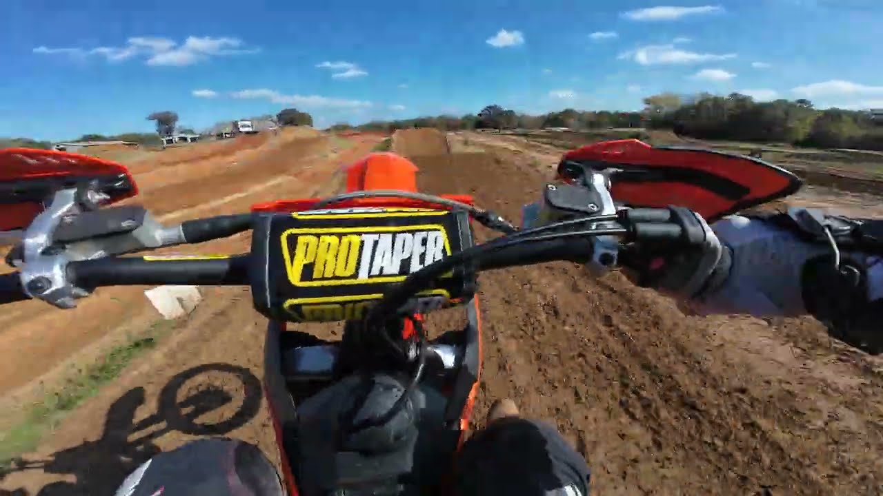 Chill December moto at irondog MX