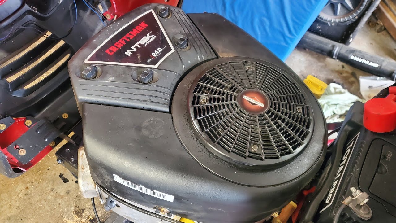Ремонт утечек масла Briggs & Stratton V Twin