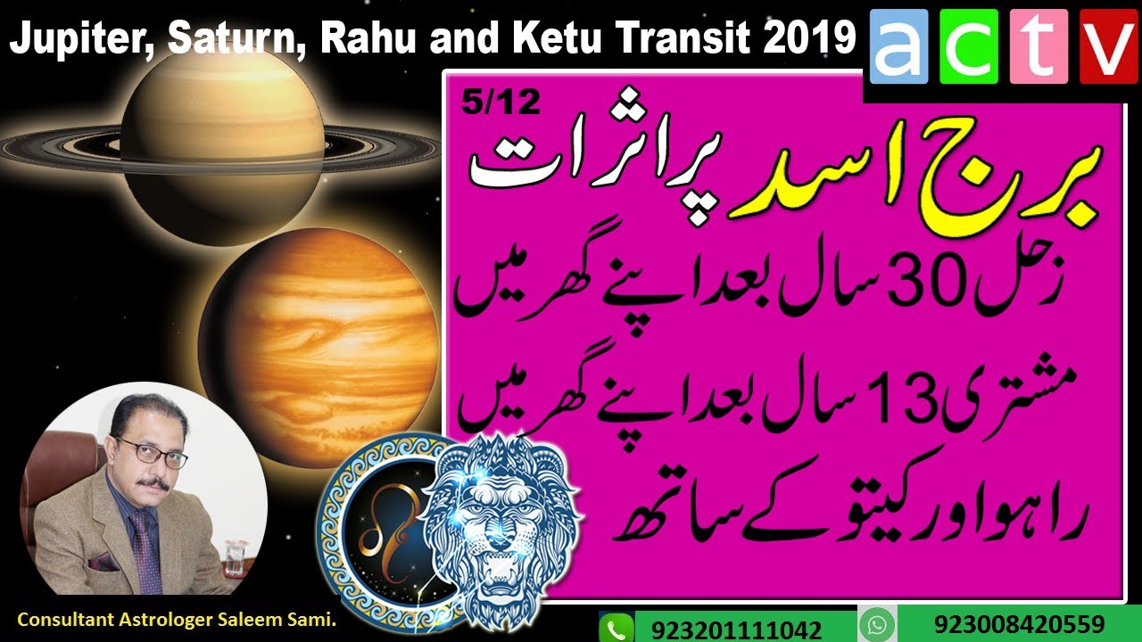 Jupiter, Saturn, Rahu & Ketu Transit 2019 - 2020 | Leo | Vedic Astrology | Saleem Sami Astrology