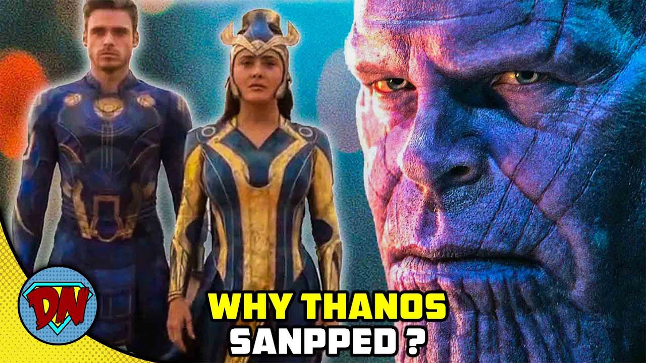 Thanos & Eternals Connection | Thanos Real Plan | Explained in Hindi