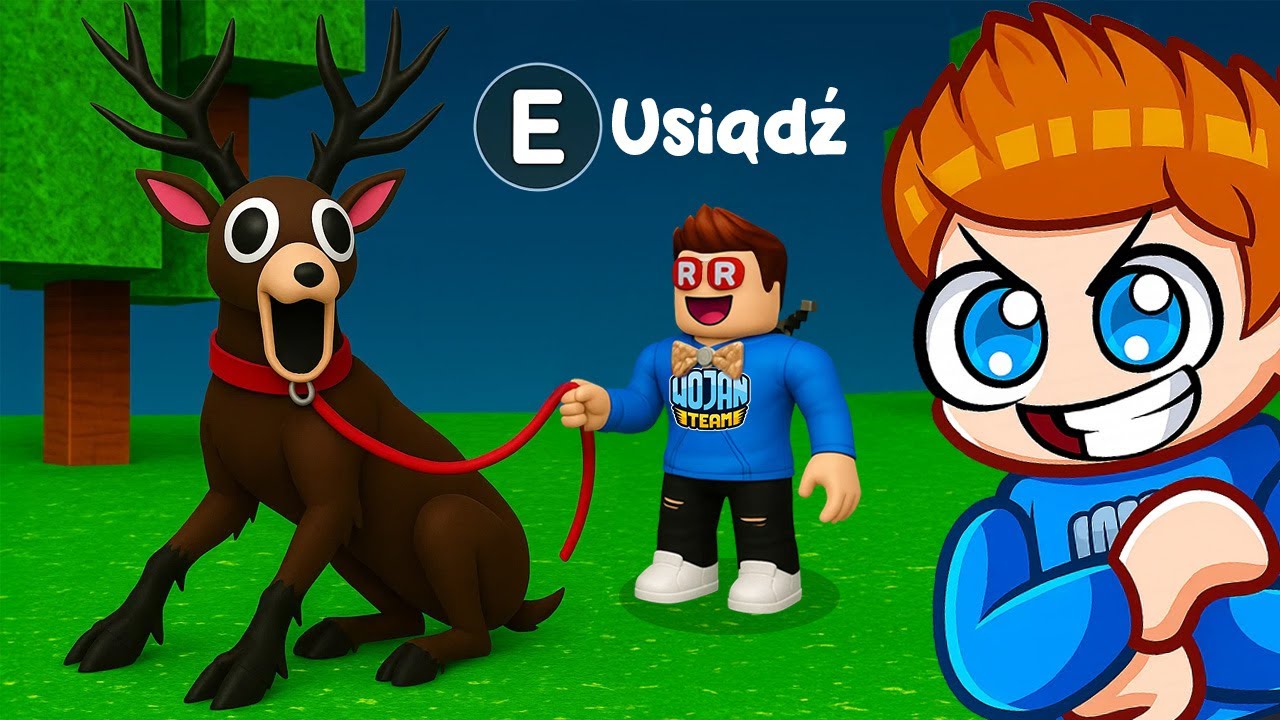 OSWOIŁEM WSZYSTKIE ZWIERZĘTA aby PRZETRWAĆ 100 NOCY 🌙 w LESIE w Roblox!