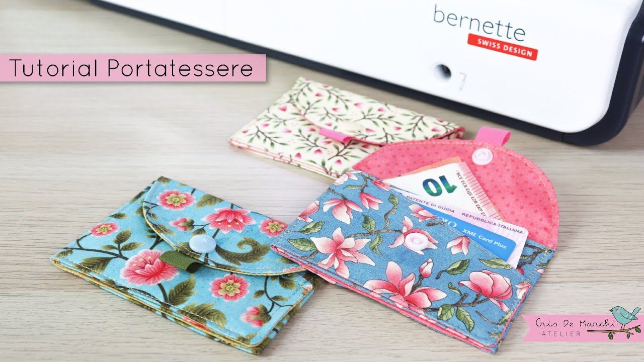 Tutorial Portatessere - Cris De Marchi Atelier (Cucito Creativo Facile)