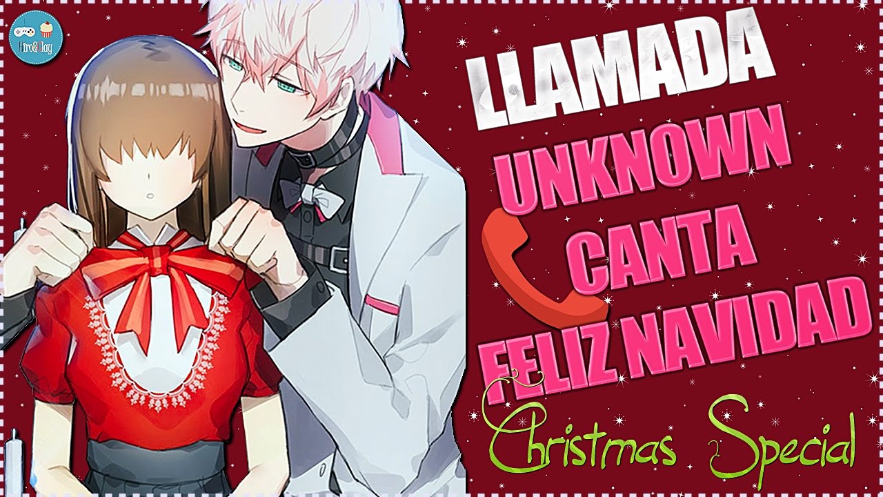 Mystic Messenger - UNKNOWN canta Feliz Navidad - Llamada CREEPY
