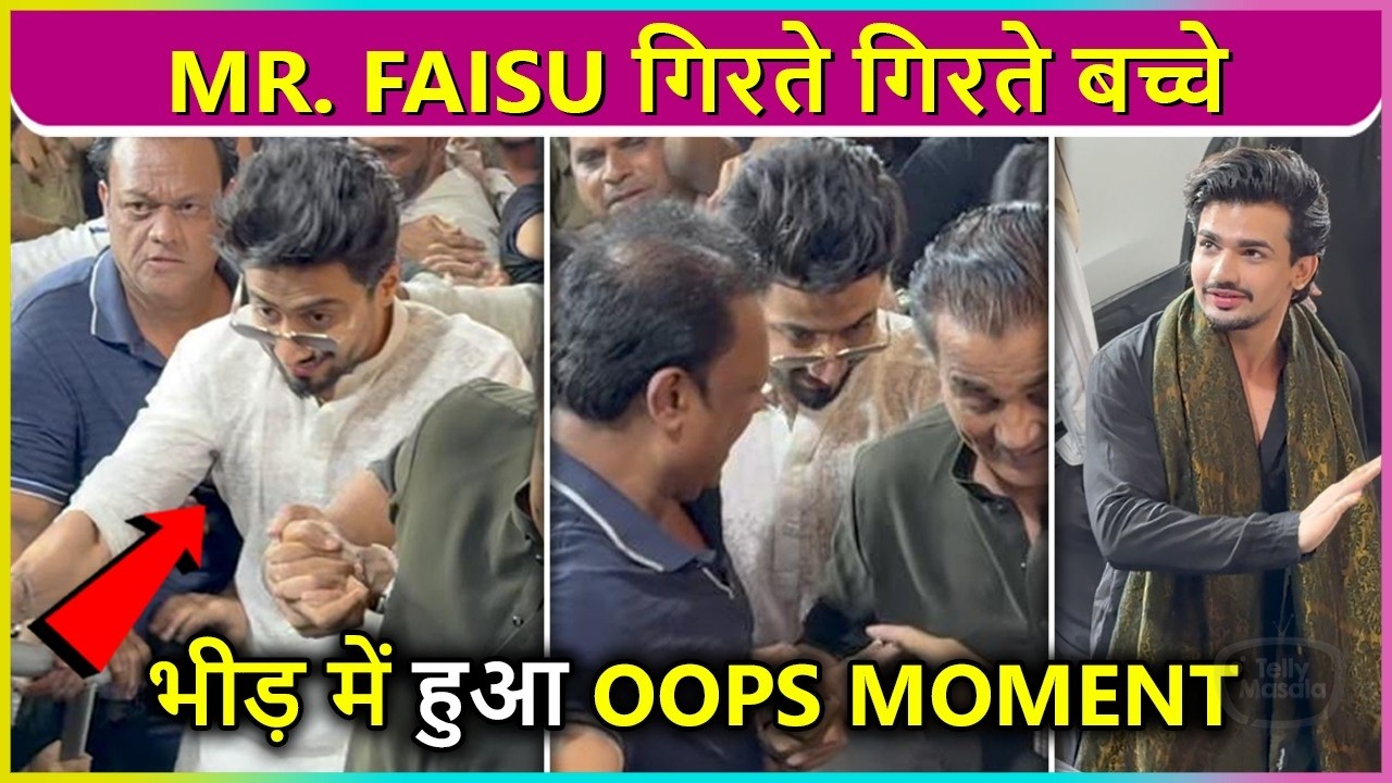 Mr.Faisu Almost Fell Down, Fans Go Crazy At Ramzan Event, Vishal Pandey's Kind Gesture