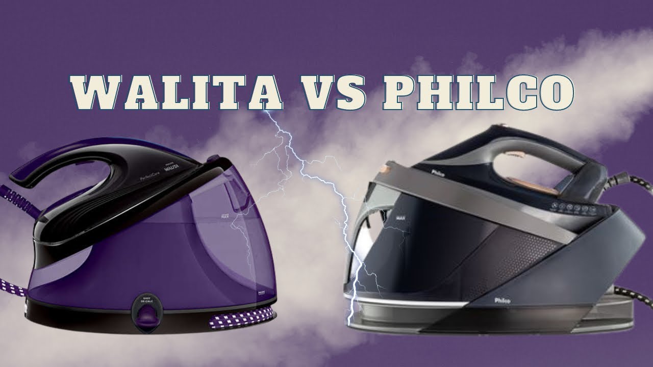 Batalha dos Ferros - Estação de passar Philco PFV3500AZ vs Walita Perfectcare Aqua