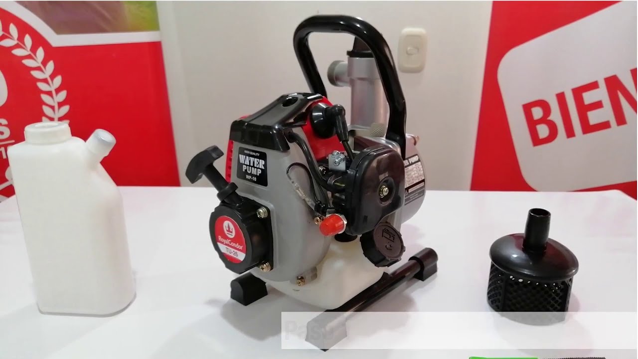 Motobomba de Caudal BA 35 RoyalCondor® - Protocolo de Entrega