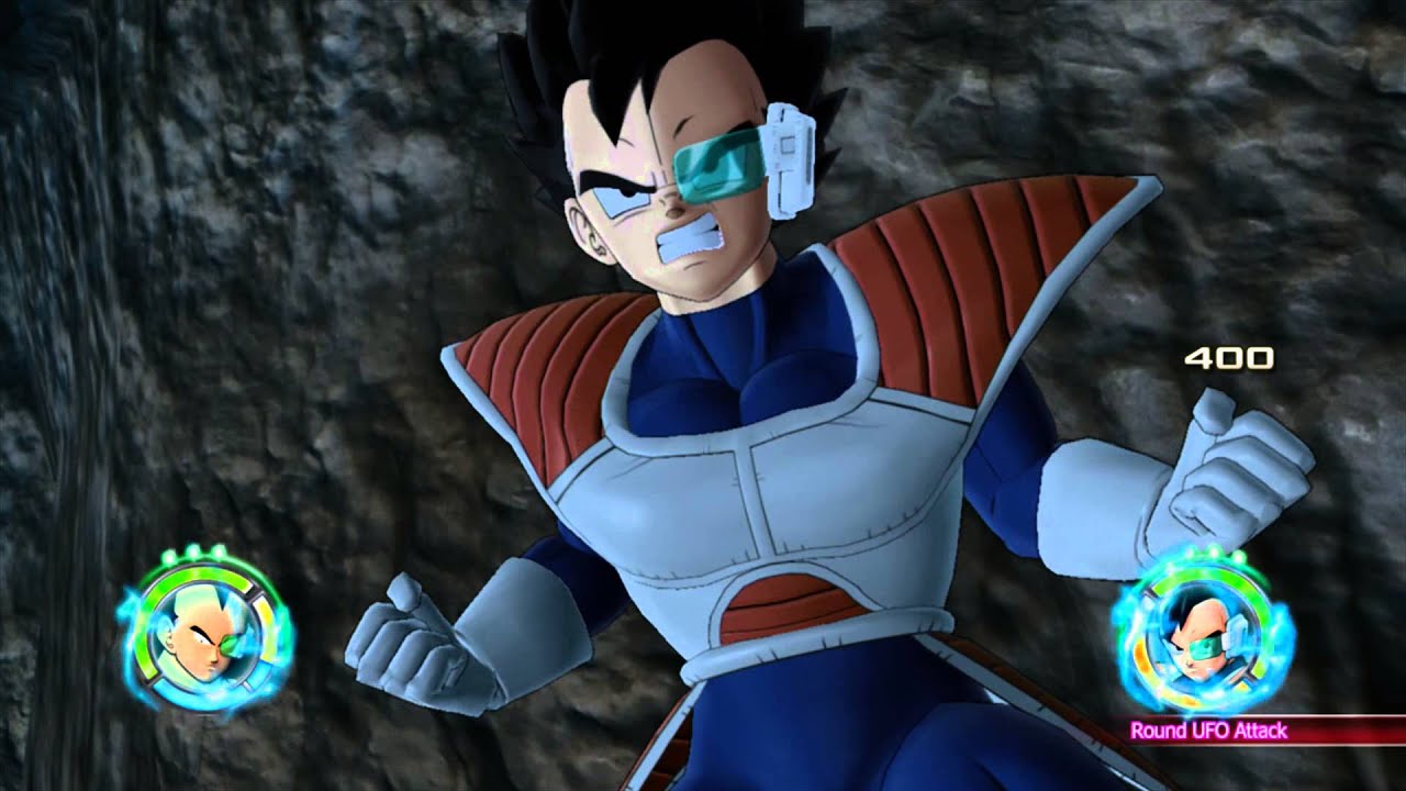 Dragon Ball Raging Blast 2: Goku and Raditz vs Vegeta and Tarble (requested fight)