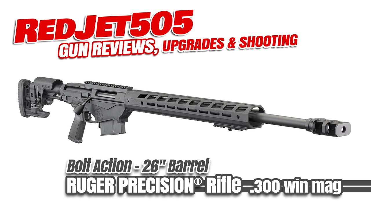 Ruger Precision 300 Win Mag unboxing (long range precision rifle)